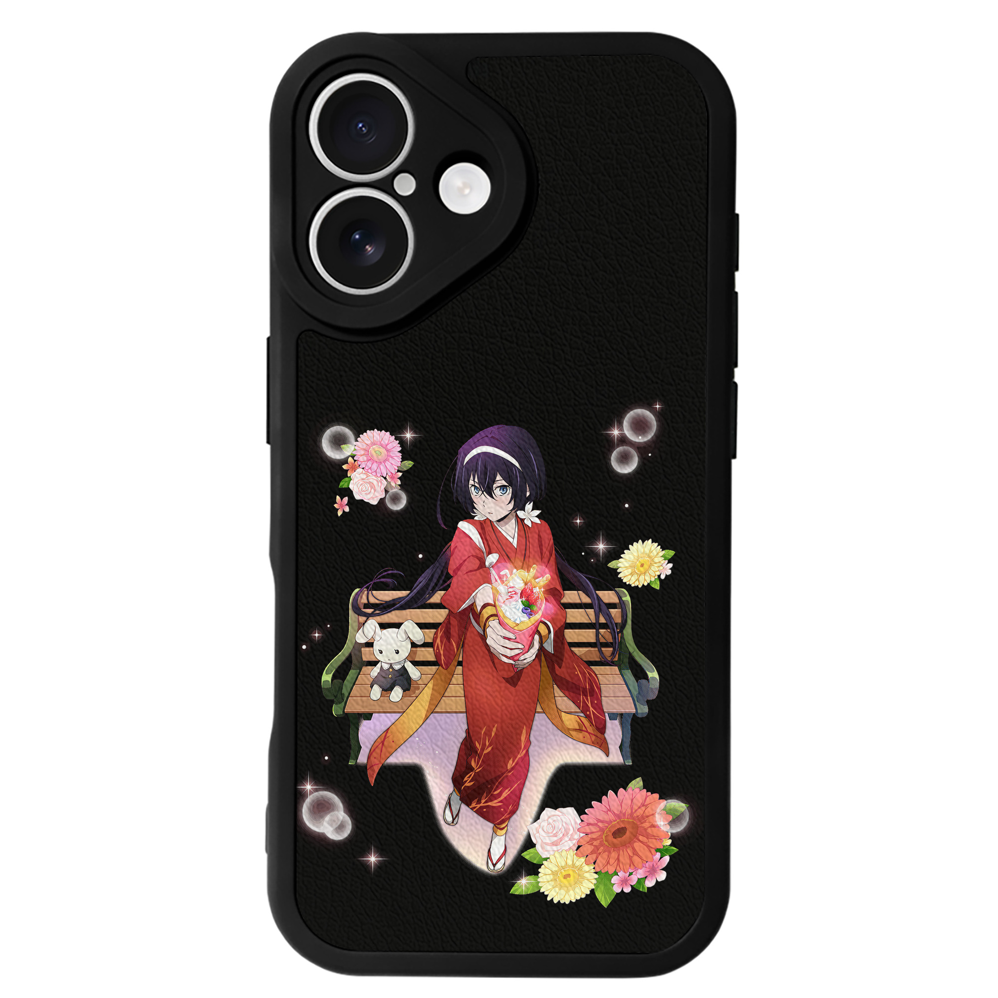 （画像用） 文豪ストレイドッグス Bungo Stray Dogs 【iPhone 16シリーズ対応】シリコンスマホケース（レザー調） 材質：シリコン